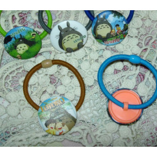 Candy Candy  Candice / My Neighbor Totoro となりのトトロ anime Hair Bobbles Elastic Ties Ponytail Holder 1a or 1b